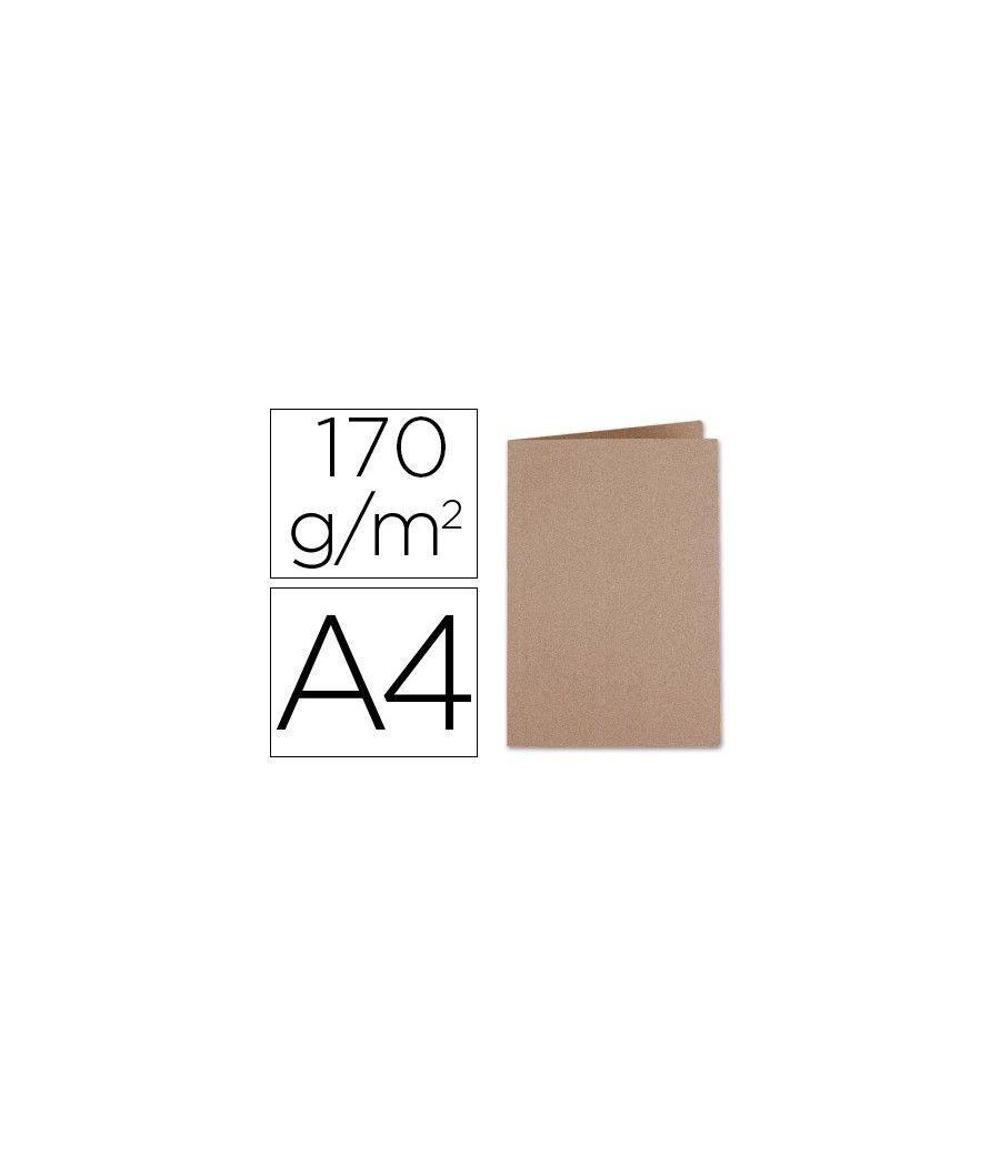 Subcarpeta liderpapel din a4 kraft 170g/m2 PACK 50 UNIDADES - Imagen 2