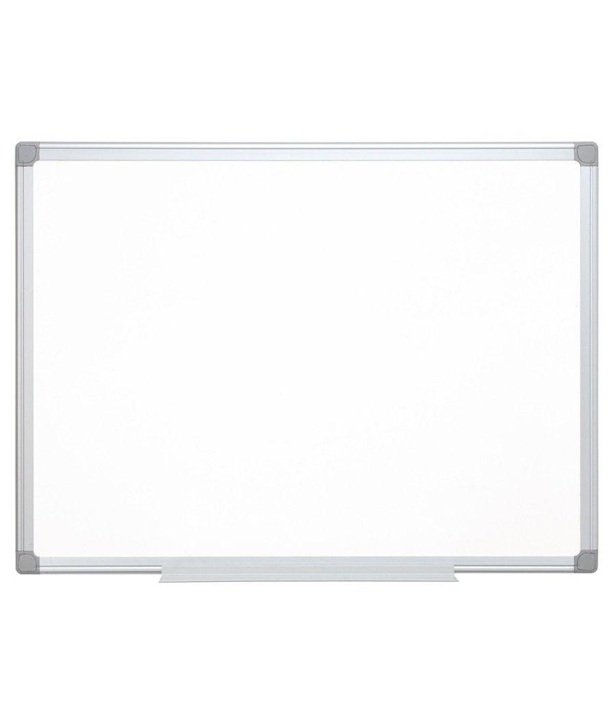 Pizarra blanca q-connect melamina marco de aluminio 90x60 cm - Imagen 3