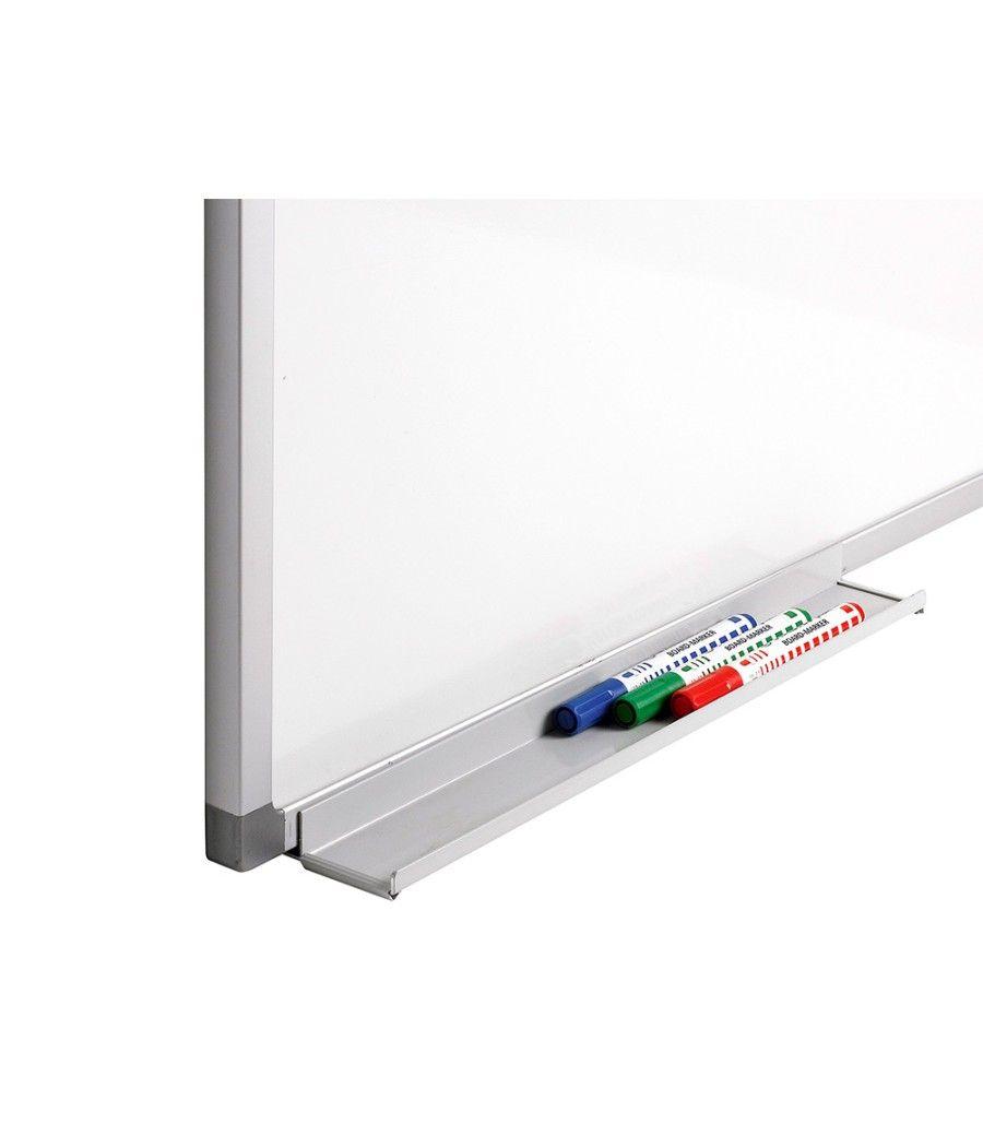 Pizarra blanca q-connect melamina marco de aluminio 90x60 cm - Imagen 6