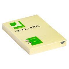 Bloc de notas adhesivas quita y pon q-connect 51x76 mm con 100 hojas PACK 12 UNIDADES - Imagen 3