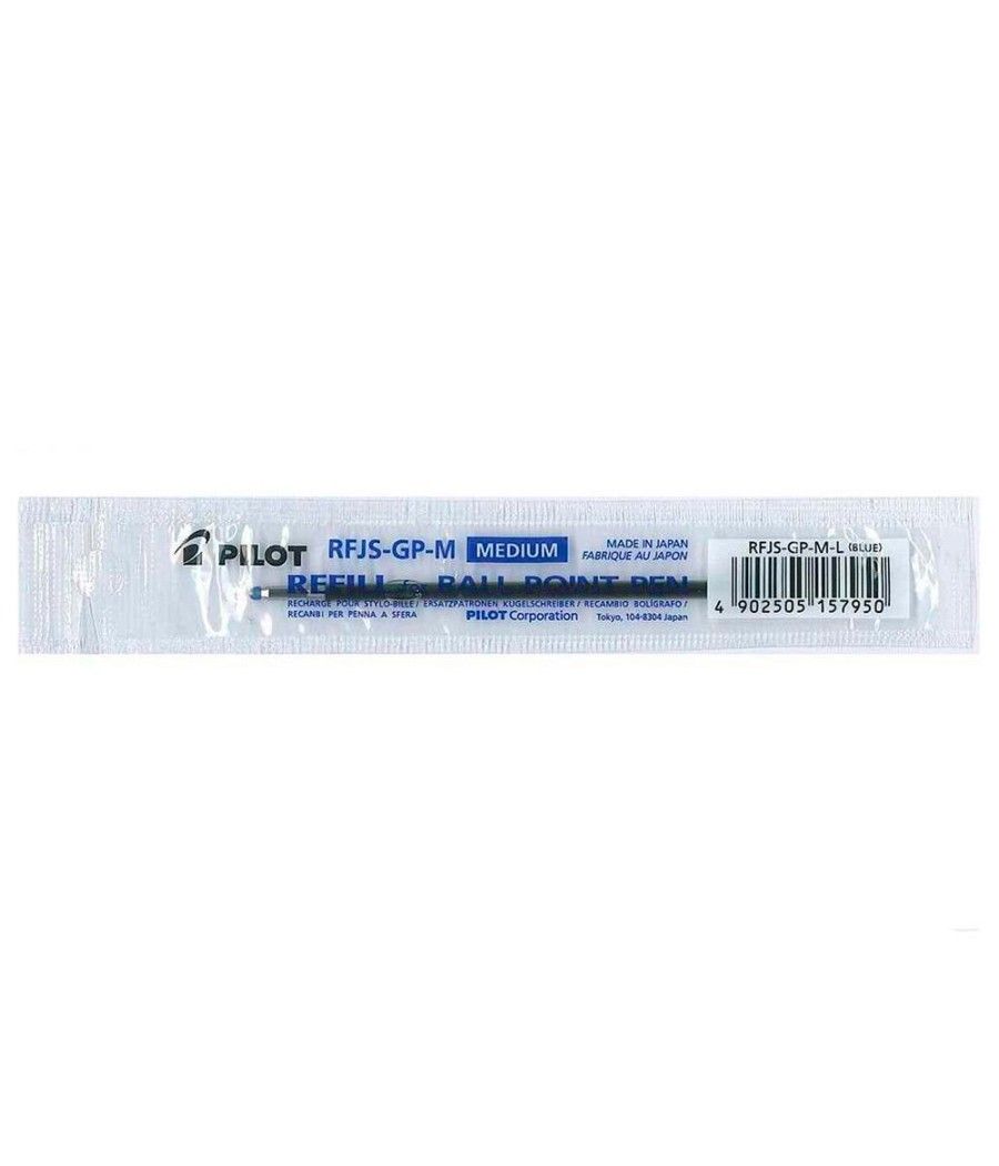 Recambio bolígrafo pilot super grip y dr.grip azul PACK 12 UNIDADES - Imagen 4