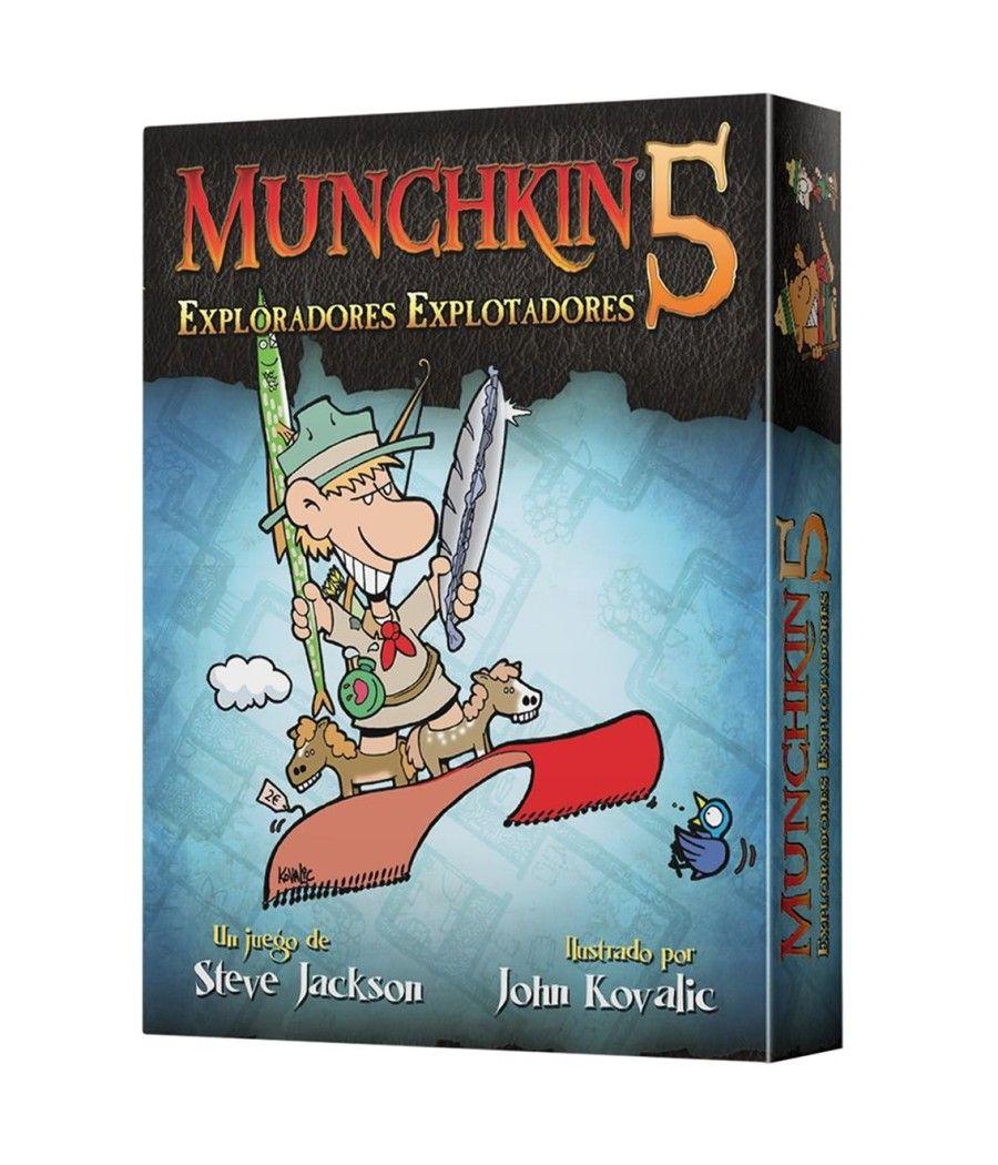 Juego de mesa munchkin 5: exploradores pegi 10 - Imagen 1