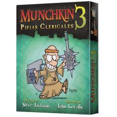 Juego de mesa munchkin 3: pifias clericales pegi 10 - Imagen 1