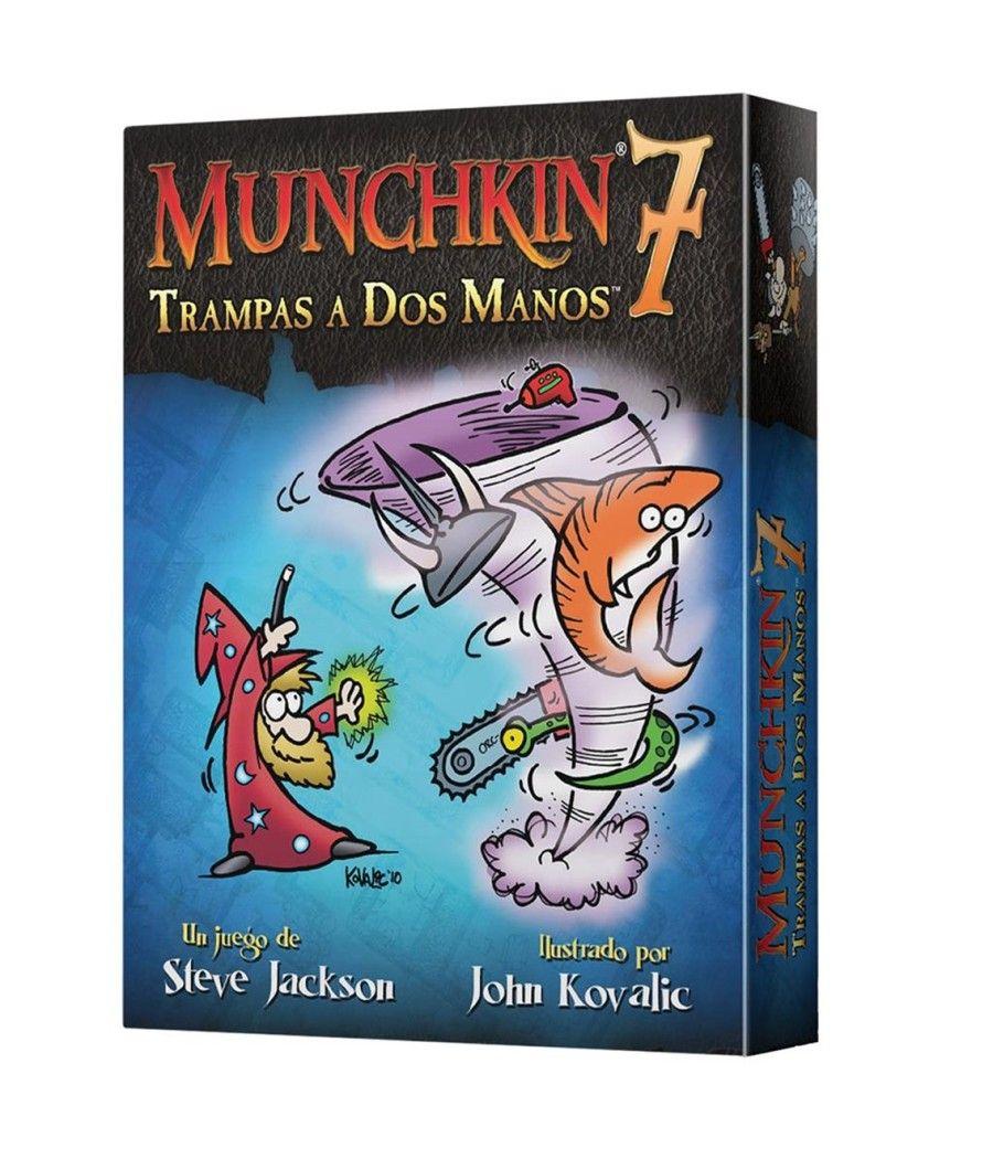 Juego de mesa munchkin 7: trampas a dos manos pegi 10 - Imagen 1