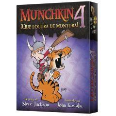 Juego de mesa munchkin 4: ¡que locura de montura! pegi 10 - Imagen 1