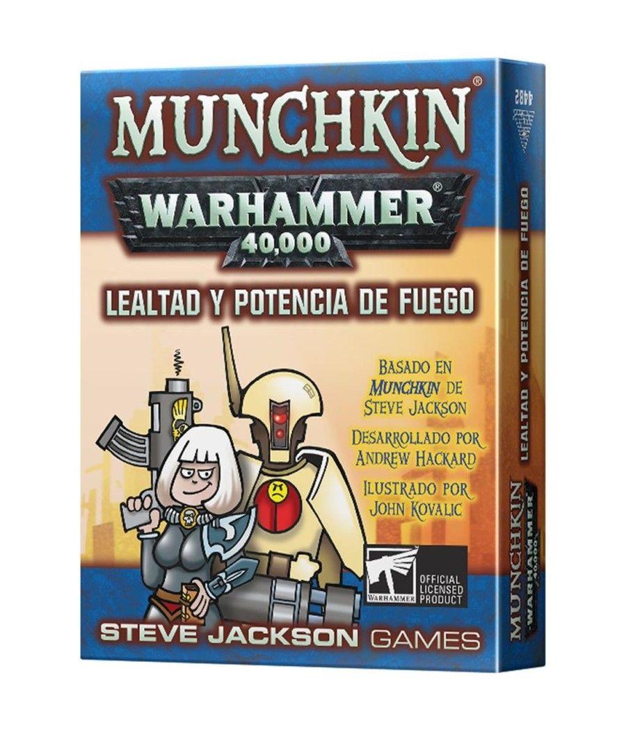 Juego de mesa munchkin warhammer lealtad y potencia de fuego pegi 10 - Imagen 1