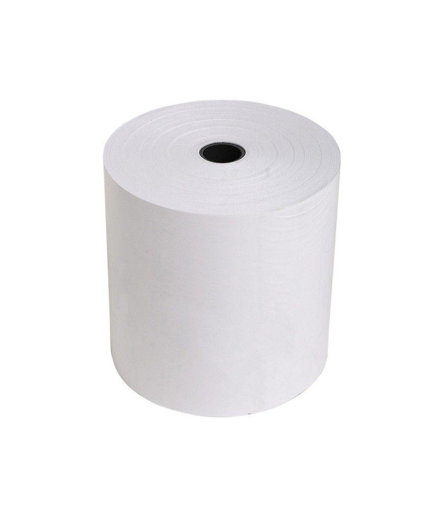 Rollo sumadora exacompta termico 80 mm x 80 mm 55 g/m2 sin bisfenol a PACK 6 UNIDADES - Imagen 2