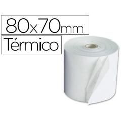 Rollo sumadora q-connect termico 80x68x11 mm 58 gr sin bifenol a PACK 10 UNIDADES - Imagen 1