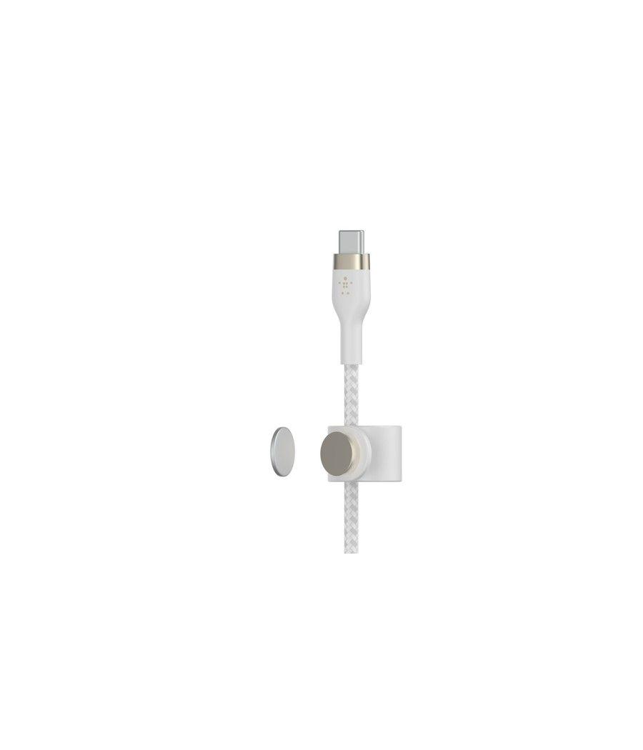 Usb-c usb-c 2.0_braid silic 2m wh - Imagen 5