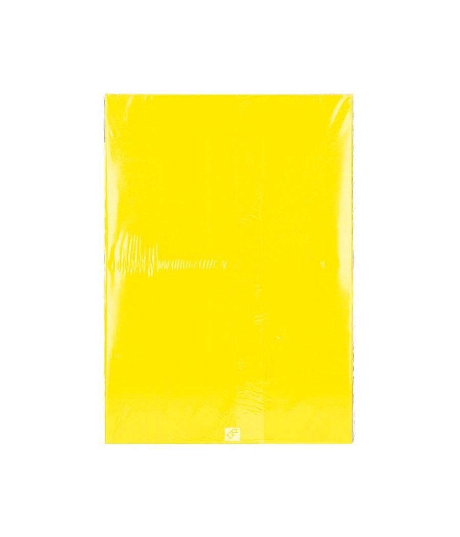 Papel color q-connect din a3 80 gr amarillo intenso paquetede 500 hojas - Imagen 4