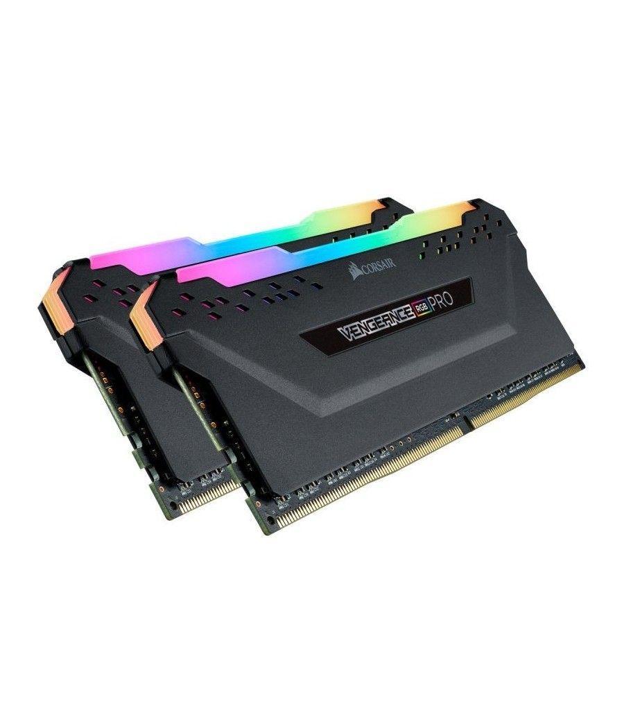 Memoria ram corsair vengeance rgb pro 2 x 8gb/ ddr4/ 3200mhz/ 1.35v/ cl16/ dimm - Imagen 1