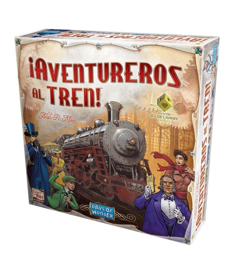 Juego de mesa aventureros al tren pegi 8 - Imagen 1