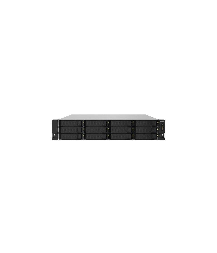QNAP TS-1232PXU-RP NAS Bastidor (2U) Ethernet Negro AL324 - Imagen 1