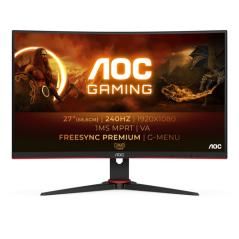 AOC G2 C27G2ZE/BK pantalla para PC 68,6 cm (27") 1920 x 1080 Pixeles Full HD LED Negro, Rojo - Imagen 1