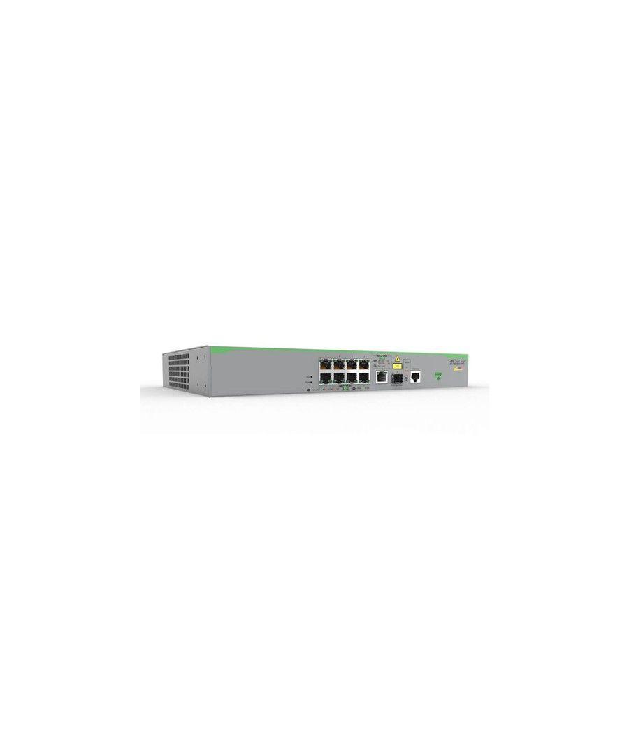 Allied Telesis AT-FS980M/9PS-50 Gestionado Fast Ethernet (10/100) Energía sobre Ethernet (PoE) Gris - Imagen 1