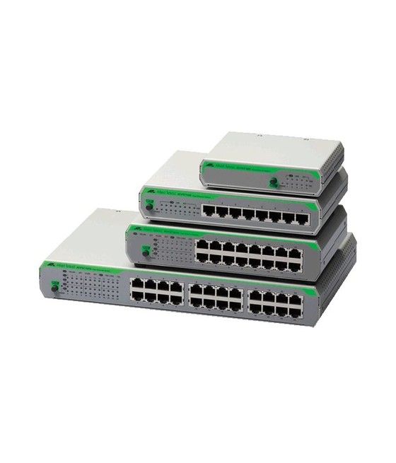 Allied Telesis AT-FS710/8-50 No administrado Fast Ethernet (10/100) Gris - Imagen 1