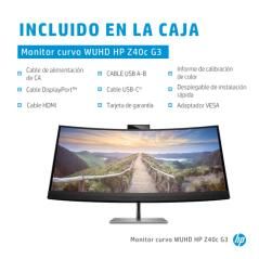 HP Z40c G3 100,8 cm (39.7") 5120 x 2160 Pixeles UltraWide 5K HD LED Negro, Plata