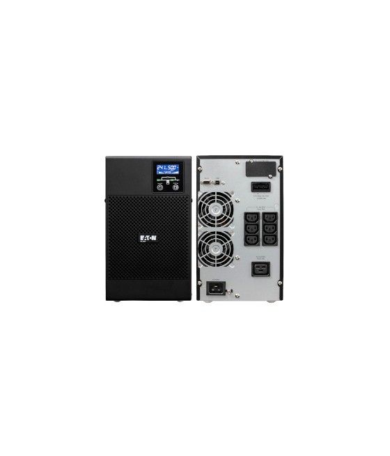 Eaton 9E3000I sistema de alimentación ininterrumpida (UPS) Doble conversión (en línea) 3 kVA 2400 W 7 salidas AC - Imagen 1