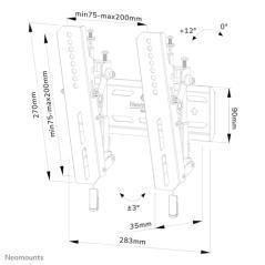 Neomounts by Newstar Select soporte de pared para tv - Imagen 20