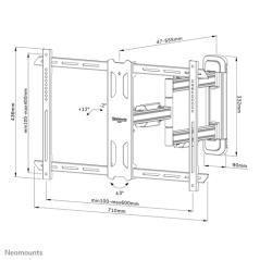 Neomounts by Newstar Select soporte de pared para tv - Imagen 20