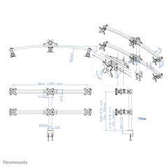 Neomounts by Newstar Soporte de escritorio para monitor - Imagen 3