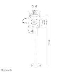 Neomounts by Newstar Soporte de escritorio para monitor - Imagen 9