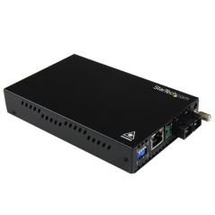 StarTech.com Conversor de Medios Gigabit Ethernet a Fibra Multi Modo Conector SC - 550m - Imagen 1