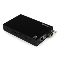 StarTech.com Conversor de Medios de Fibra Ethernet Gigabit con OAM Administrado - Multimodo LC 550m - 802.3ah - Imagen 1