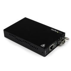 StarTech.com Conversor de Medios de Fibra Ethernet Gigabit con OAM Administrado - Multimodo LC 550m - 802.3ah