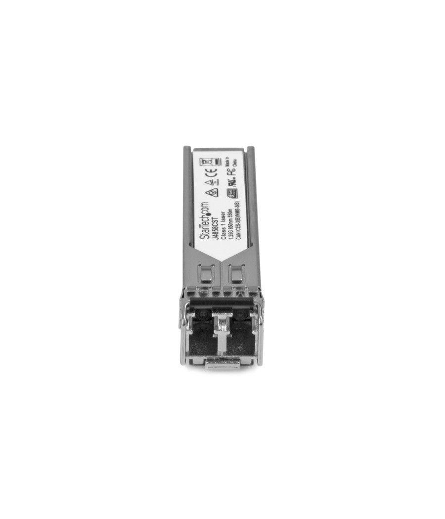 StarTech.com Paquete de 10 Módulos SFP Compatibles con HPE J4858C - 1000BASE-SX - Fibra Multimodo MMF de 1 GbE - SFP Ethernet Gi