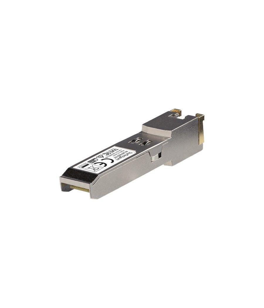 StarTech.com Módulo Transceptor SFP+ Compatible con HPE 813874-B21 - 10GBASE-T - SFP a RJ45 Cat6 / Cat5e - SFP+ Ethernet Gigabit