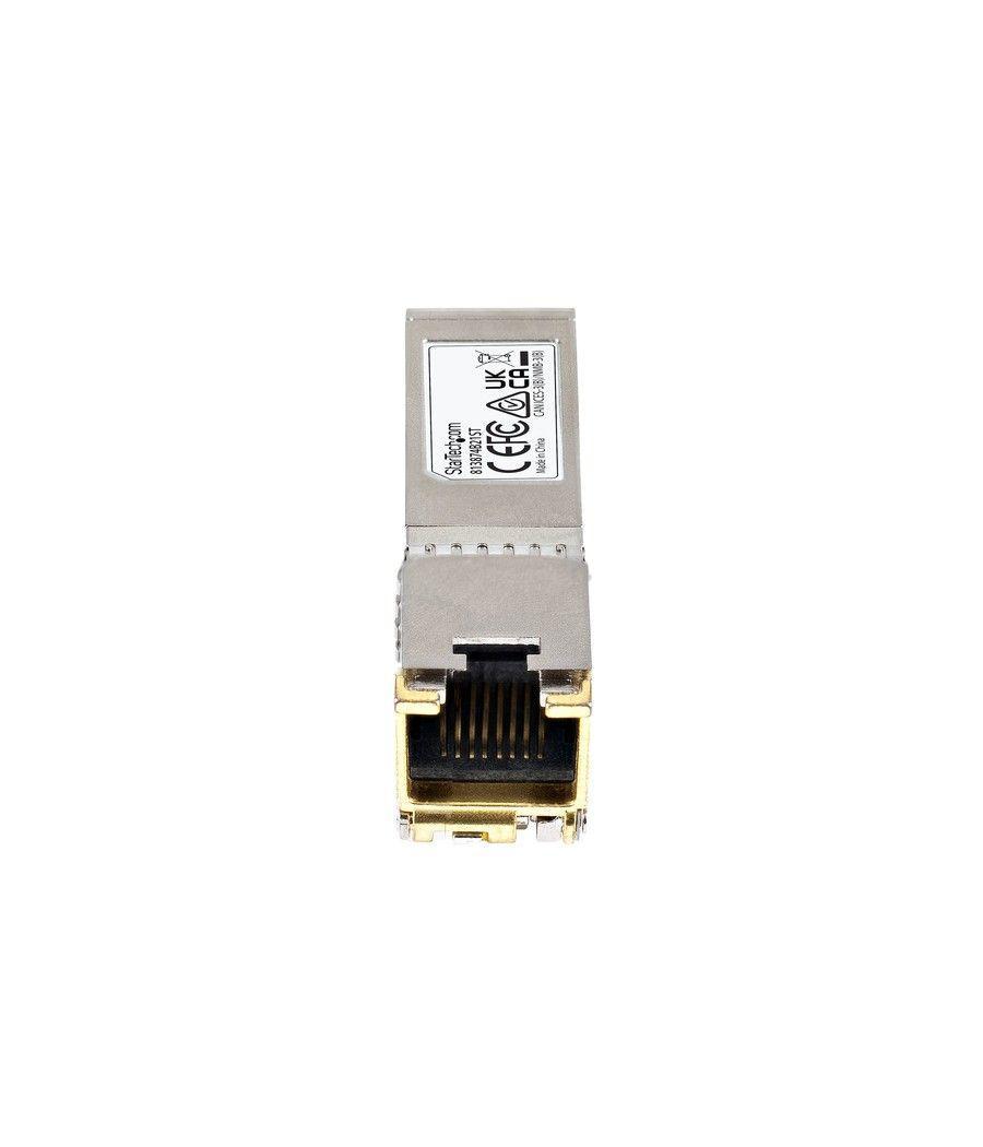 StarTech.com Módulo Transceptor SFP+ Compatible con HPE 813874-B21 - 10GBASE-T - SFP a RJ45 Cat6 / Cat5e - SFP+ Ethernet Gigabit