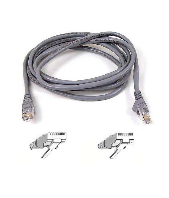 Belkin 1m Cat.6 cable de red Gris Cat6 U/UTP (UTP) - Imagen 1