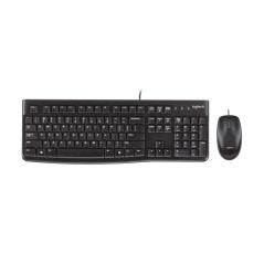 Logitech Desktop MK120 teclado USB QWERTY Inglés Negro - Imagen 1