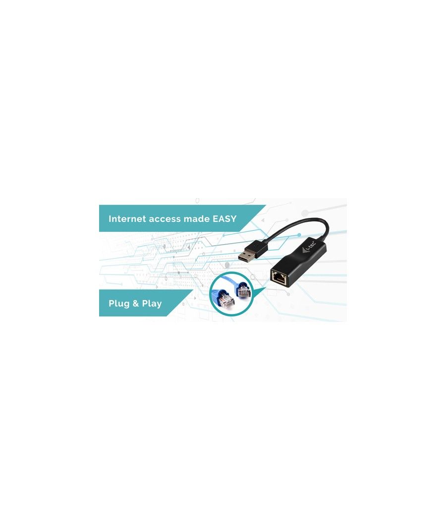 i-tec Advance USB 2.0 Fast Ethernet Adapter - Imagen 5
