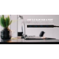 i-tec Advance USB 3.0 Slim Passive HUB 4 Port - Imagen 2