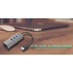 i-tec Metal USB 3.0 HUB 3 Port + Gigabit Ethernet Adapter - Imagen 8
