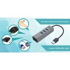 i-tec Metal USB 3.0 HUB 3 Port + Gigabit Ethernet Adapter - Imagen 9