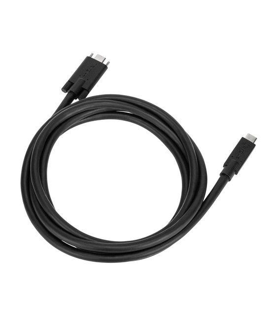 Targus ACC1122GLX cable USB 1,8 m USB 3.2 Gen 1 (3.1 Gen 1) USB C Negro - Imagen 3