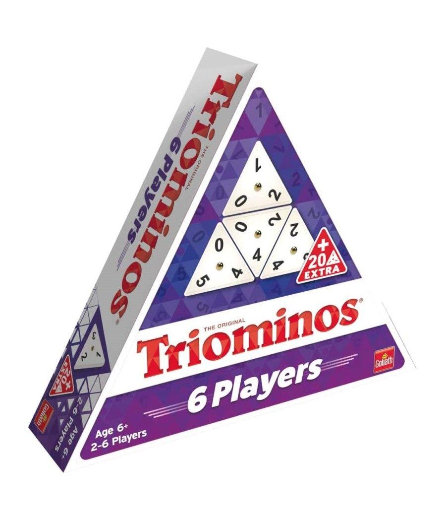 Juego de mesa triominos 6 jugadores pegi 6 - Imagen 1