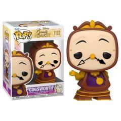 Funko pop disney la bella y la bestia cogsworth 57582 - Imagen 1