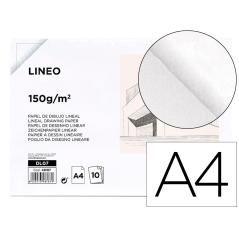 Papel dibujo liderpapel 210x297mm 150g/m2 sin recuadropack de 10 PACK 12 UNIDADES - Imagen 1