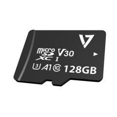 V7 Tarjeta Micro-SDXC U3 V30 A1 Clase 10 de 128GB + adaptador - Imagen 1