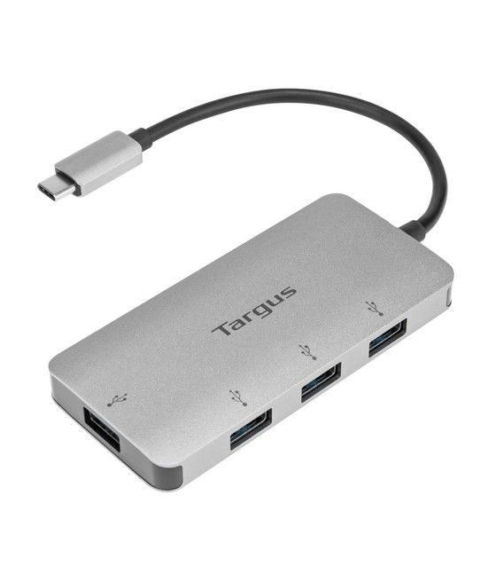 Targus ACH226EU hub de interfaz USB 3.2 Gen 1 (3.1 Gen 1) Type-C 5000 Mbit/s Plata - Imagen 1