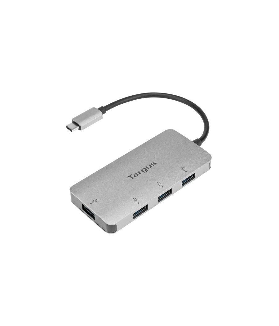 Targus ACH226EU hub de interfaz USB 3.2 Gen 1 (3.1 Gen 1) Type-C 5000 Mbit/s Plata - Imagen 1