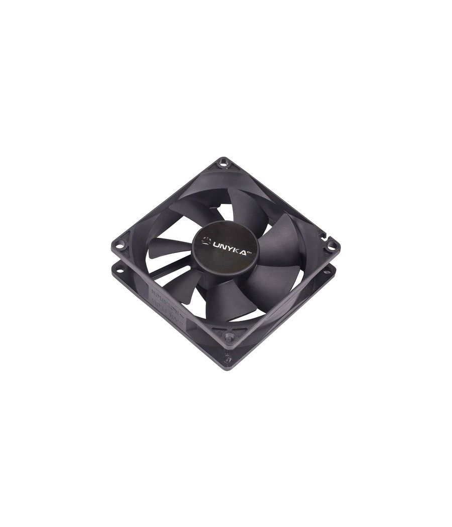UNYKAch 51786 ventilador de PC Carcasa del ordenador Enfriador 8 cm Negro - Imagen 4