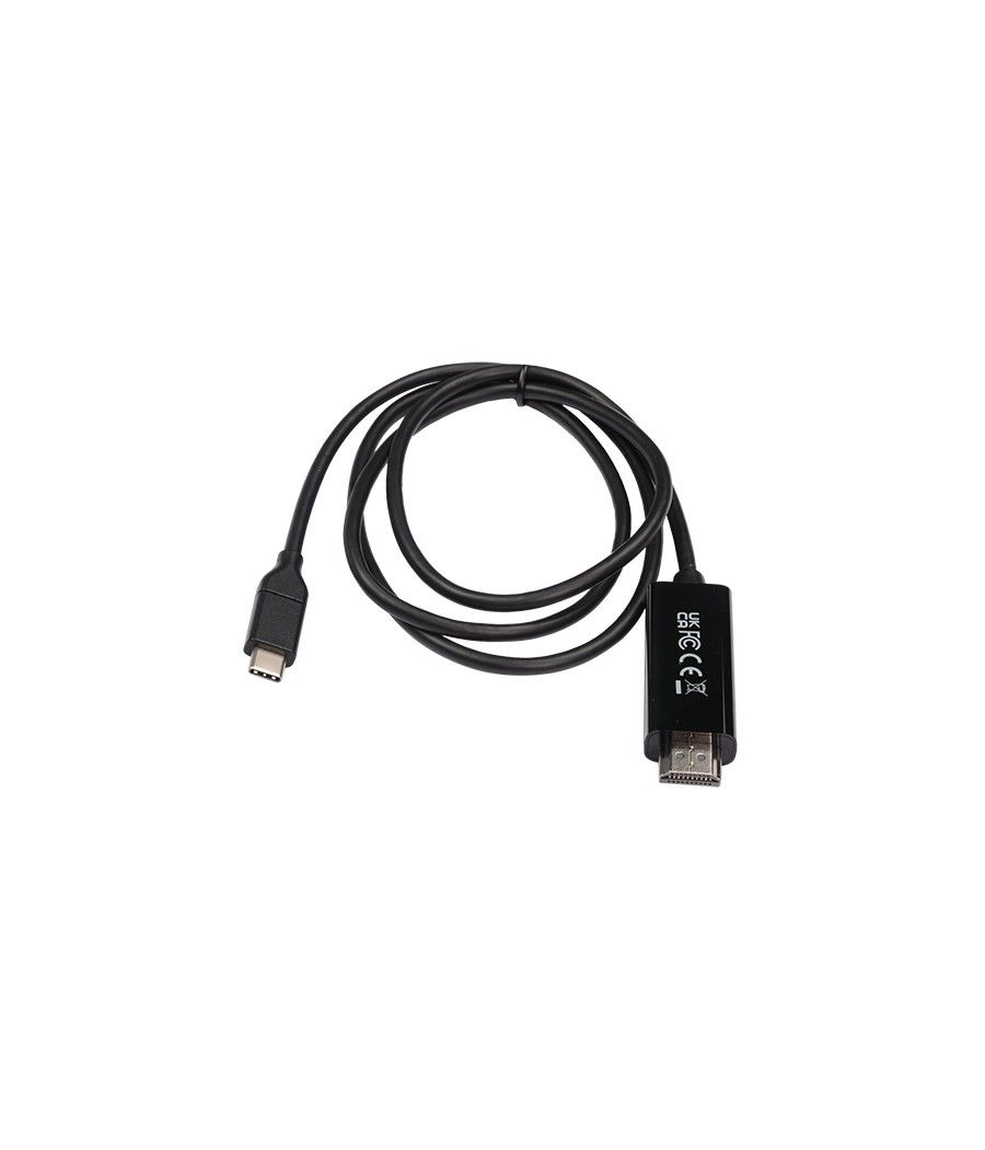V7 V7UCHDMI-1M adaptador de cable de vídeo USB Type-C 3.2 Gen 1 HDMI Negro - Imagen 5
