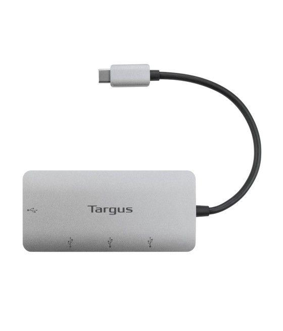 Targus ACH226EU hub de interfaz USB 3.2 Gen 1 (3.1 Gen 1) Type-C 5000 Mbit/s Plata - Imagen 5