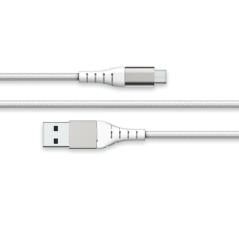 BIG BEN FPLIAMIC2MW cable USB 2 m USB A Micro-USB B Blanco - Imagen 1