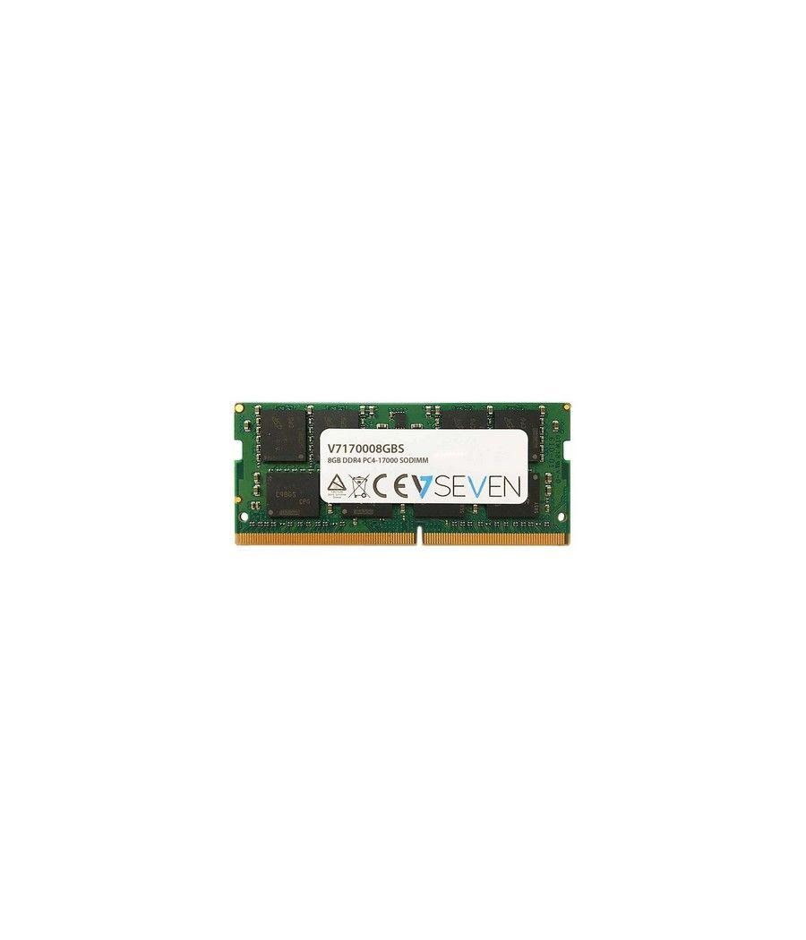V7 8GB DDR4 PC4-17000 - 2133Mhz SO DIMM Notebook módulo de memoria - V7170008GBS - Imagen 1